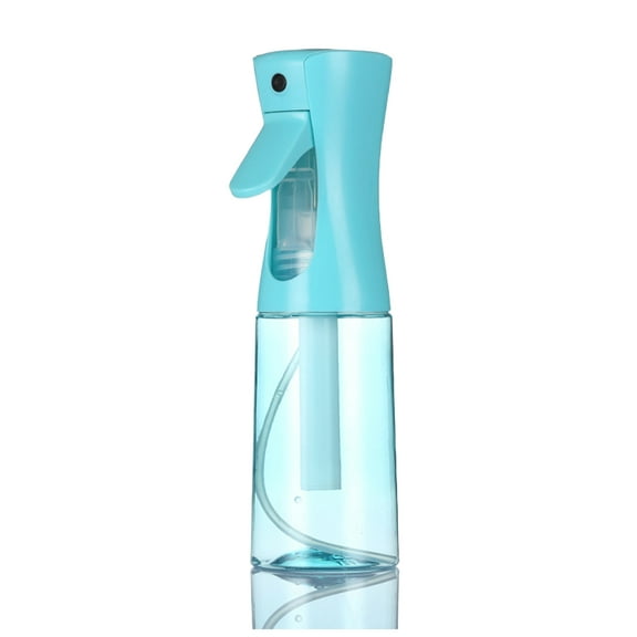 Spray Bottles Continuous Ultra Fine Mist Empty Water Bottles Hairdresser Spray Bottles Salon Hairdresser Hair Tool Water Sprayer,1 Pack 300ml Clear blue