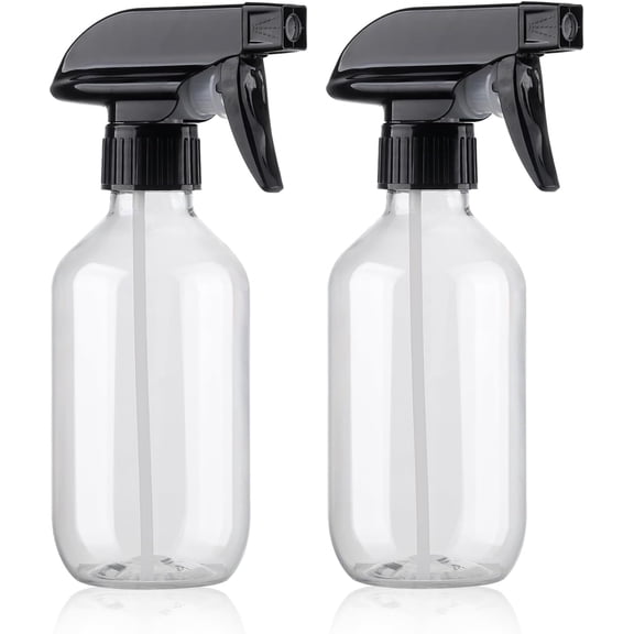 Spray Bottles Water Spray Bottle 2 Packs- BPA Free -10 oz/300 ml Plastic Refillable Containers Fine Mist Small Spray Bottle with Adjustable Nozzle for Hair, Cooking, Cleaning