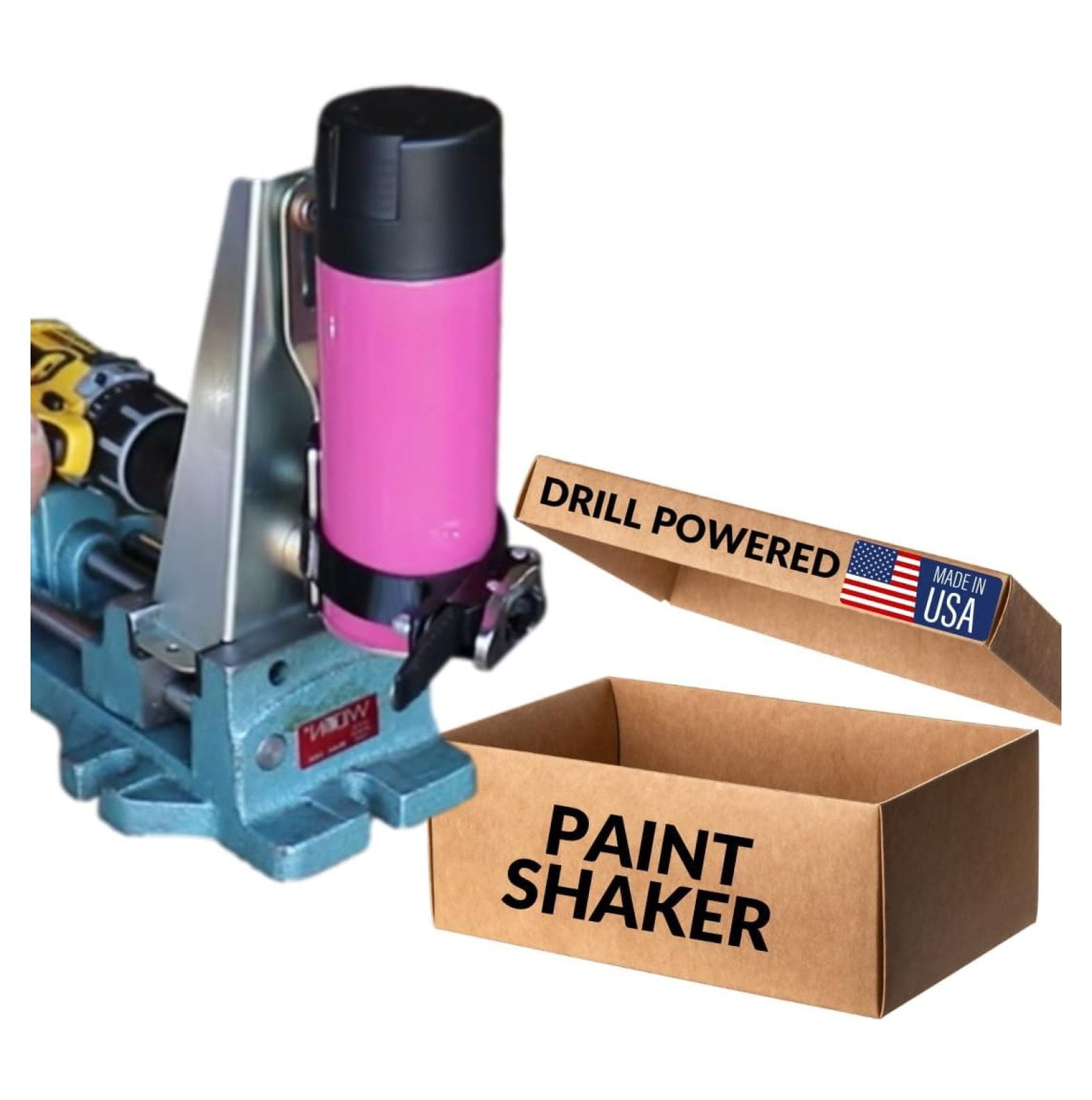 Spray Can Paint Shaker Mixer Drill Powered Paint Shaker Electric