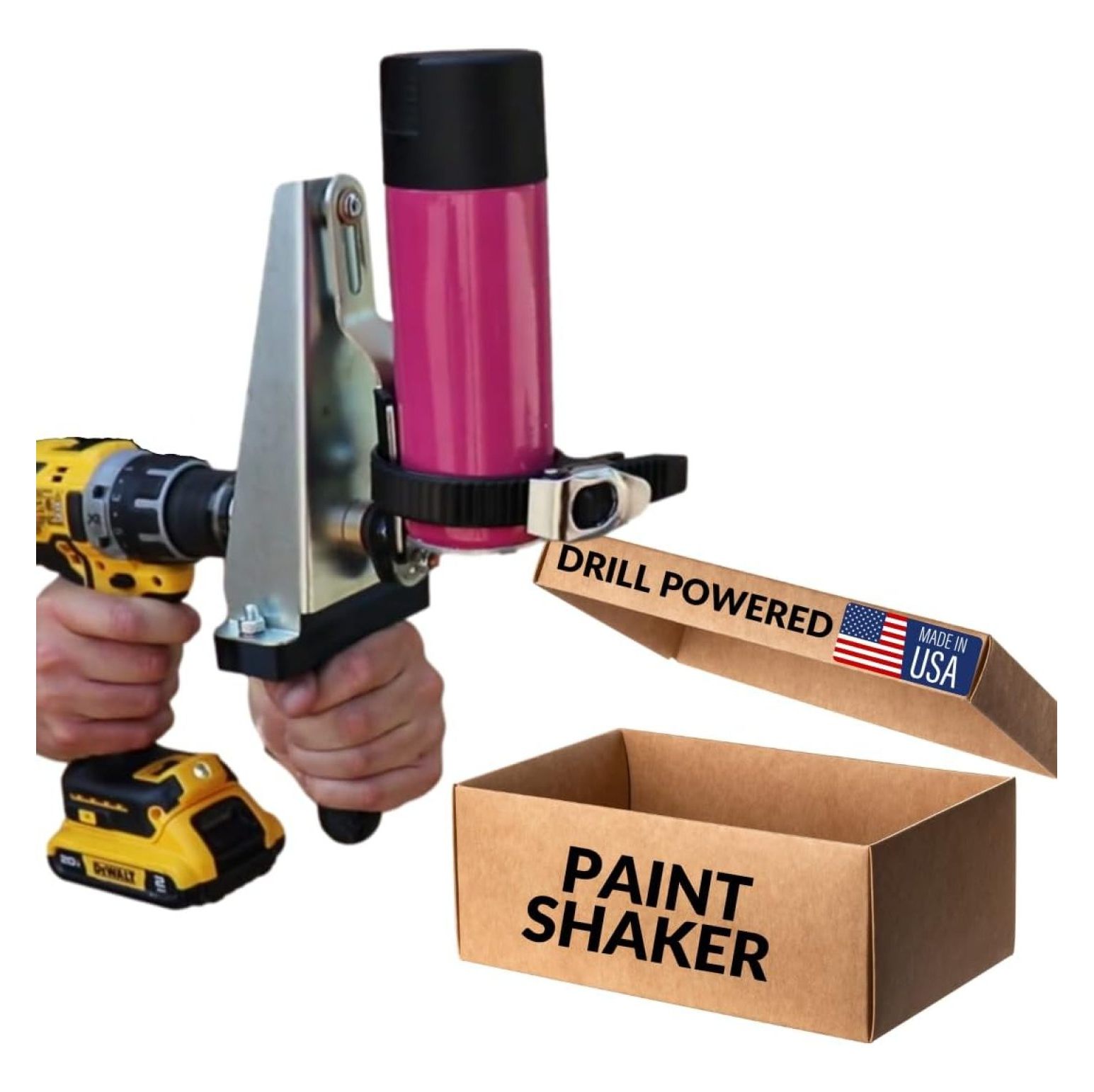 Spray Can Paint Shaker Mixer Drill Powered Paint Shaker Electric