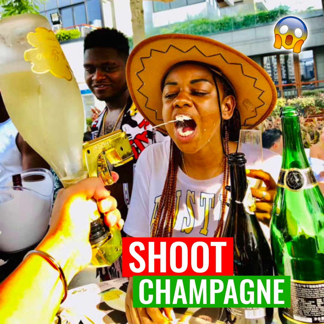 Spray Champ Champagne Gun Shooter/Beer Gun Shooter