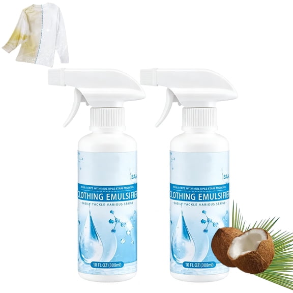 Spray Cleaner, Non Ionic Emulsifier, Non-ionic Laundry Pre-Treatment – Your Go-To Laundry Cleaner, Powerful Laundry Stain Remover Spray, Stubborn Stains Gone