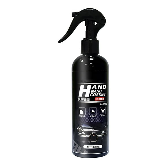Spray Coating Agent, Ceramic Coating for Cars, High Protection 3 in 1 Spray, 3 in 1 High Protection Quick Car Coating Spray, Fast-Fine Coating Spray,Waterless Car Wash, Pack of 1
