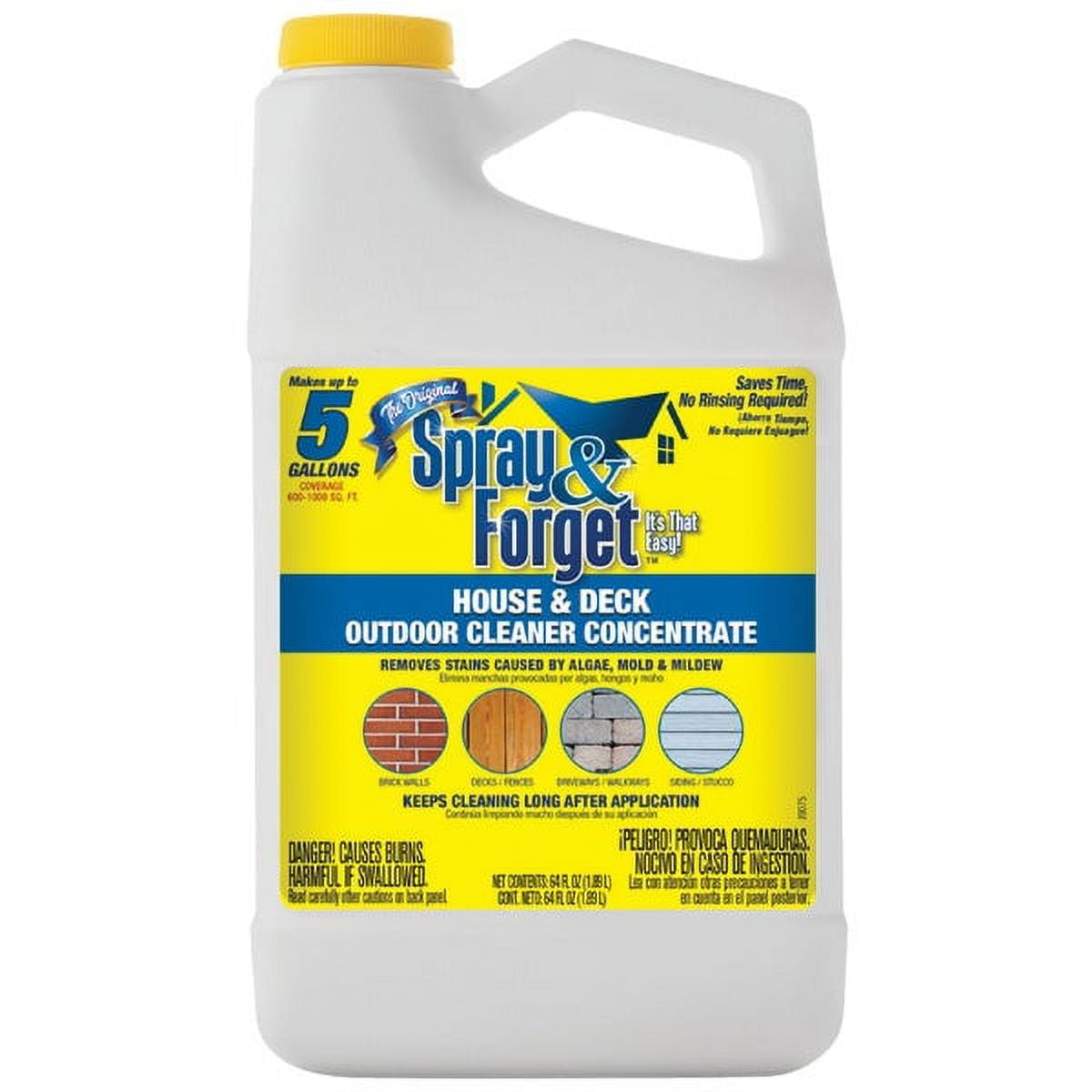 Spray & 64oz Deck&house Cleaner SFDCH04 Pack of 4