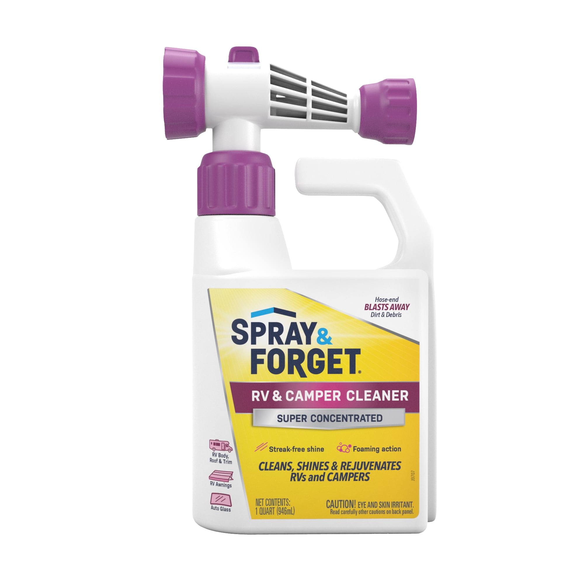 Spray & RV & Camper Cleaner with Hose End Adapter 1 Quart