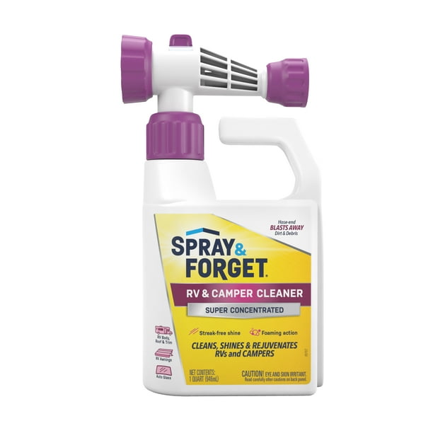 Spray & RV & Camper Cleaner with Hose End Adapter 1 Quart