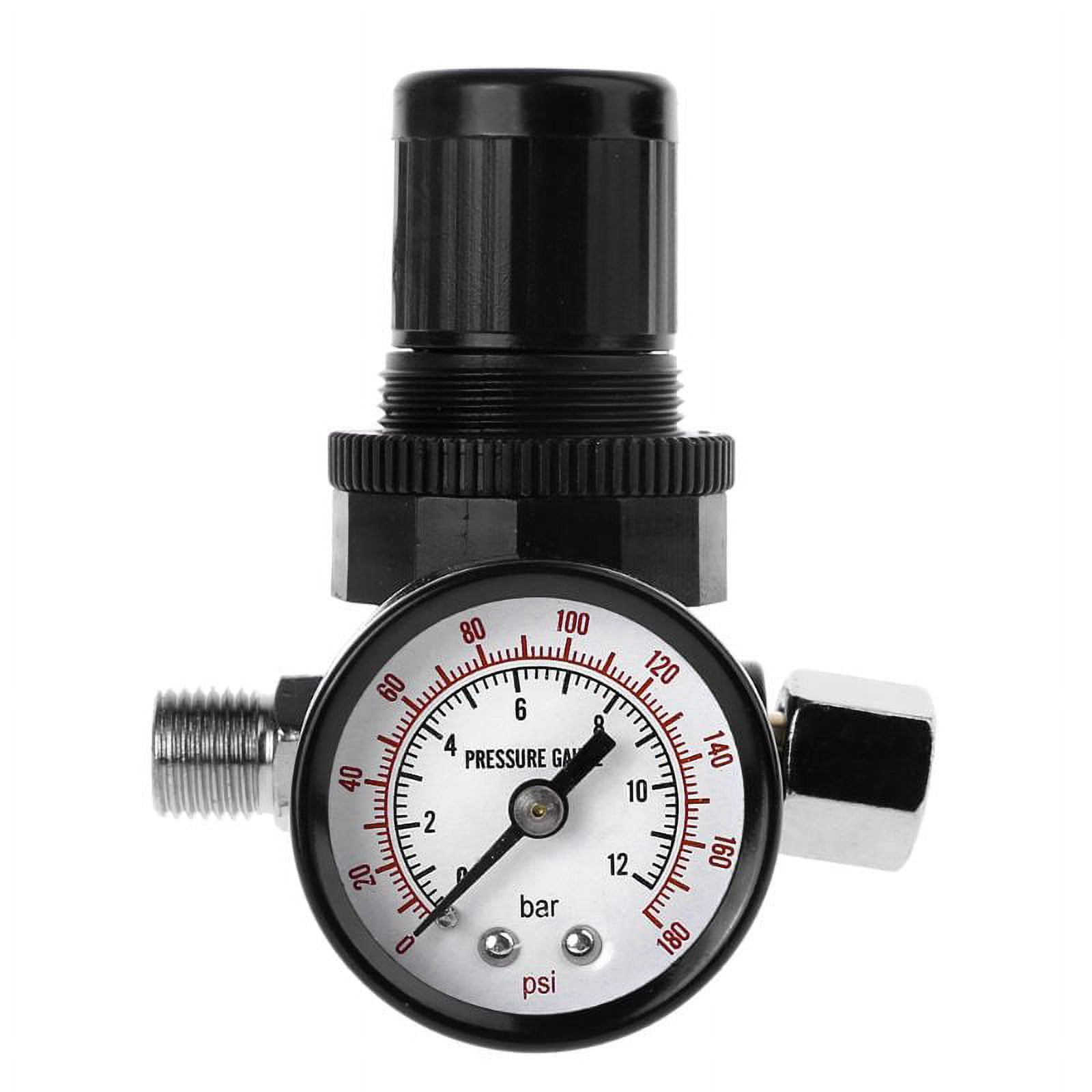 Spray Gun Air Pressure Regulator with Gauge Air Flow Control