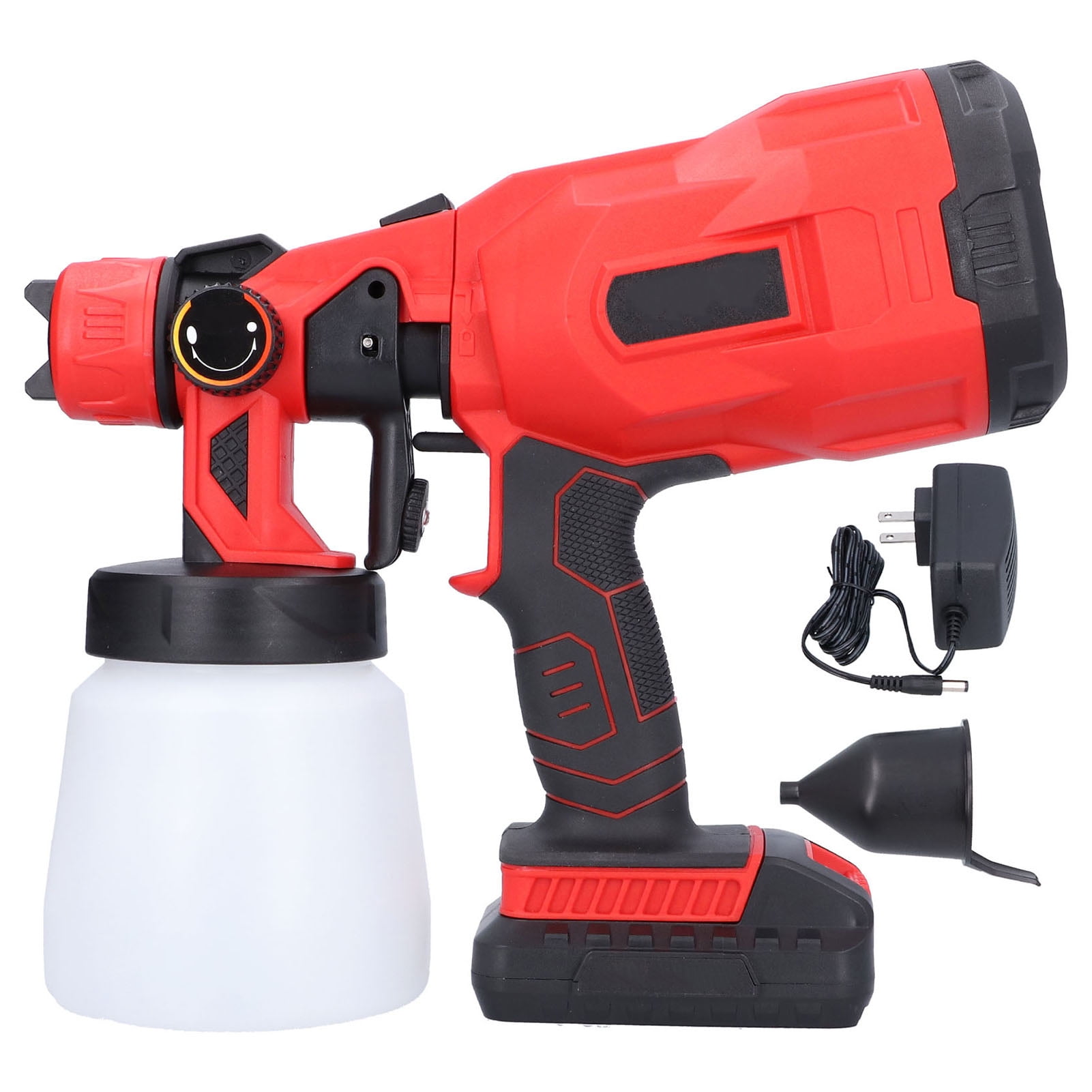 Spray Gun Set Electric Paint Sprayer Kit US Plug AC 110V for Furniture Car Fence Railing