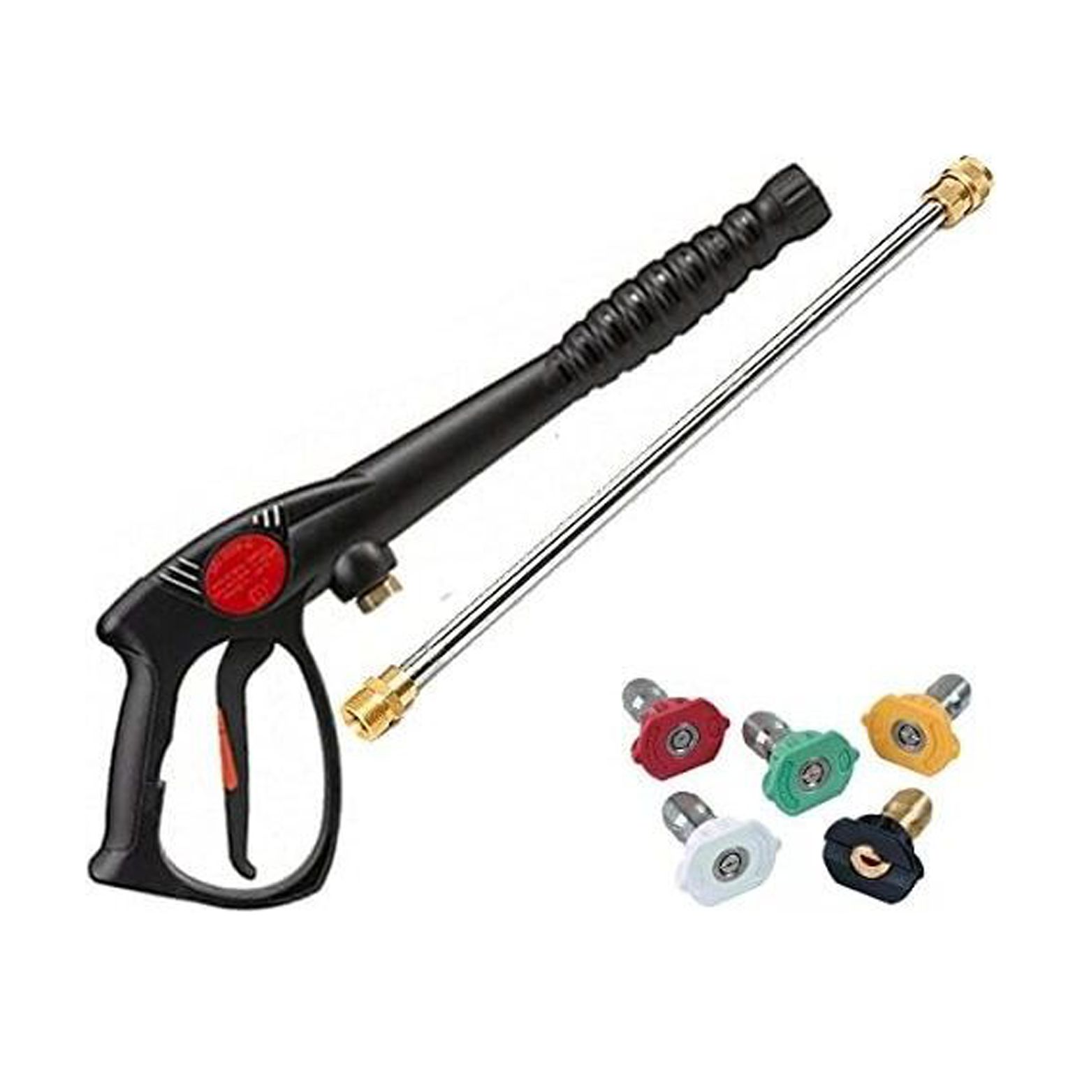 Spray Gun, Wand, Lance & Nozzle Kit For 3200psi Pressure Washers