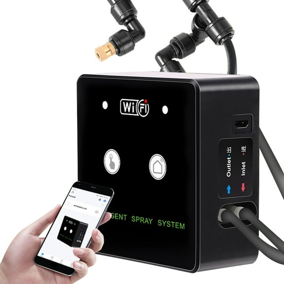 Spray Kit,And Rotatable Kit With Rotatable Nozzle Kit Sprayer Kit Wifi With Remote And With A Environment Kit Wifi Timed Sprayer Rotatable Terrarium Wifi Rotatable Kit Multicolor 5m 2 nozzles