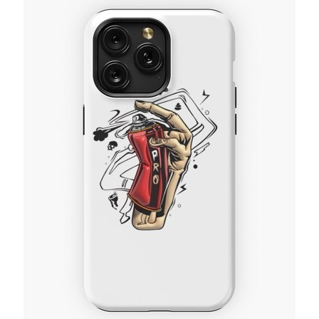 Spray Master Graffiti Street Artist Graphic A13005 Phone Case for iPhone 11 to 17 Pro Max