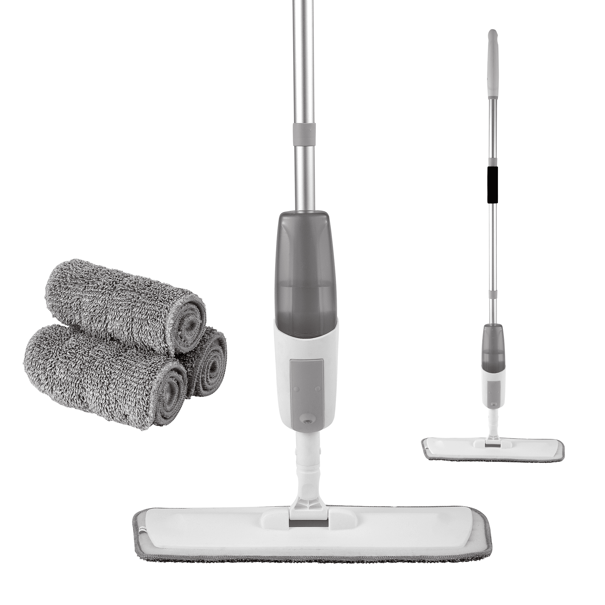 Spray Mop for Floor Cleaning, 360Rotatable Mop with 4 Washable Pads