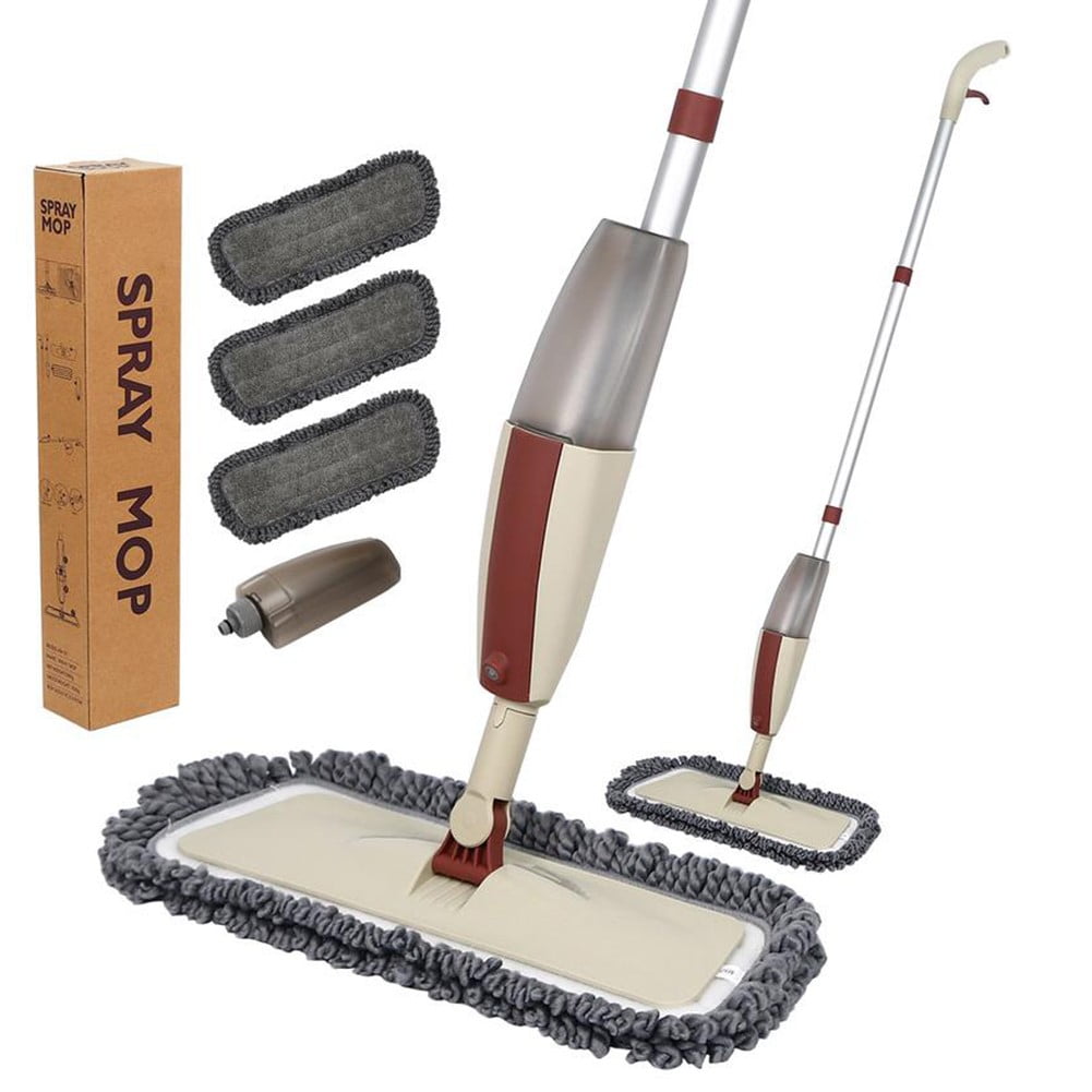 Spray Mop for Floor Cleaning Wet Dry Jet Mop Dust Mop 300ML Spray