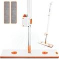 thumbnail image 1 of Spray Mops for Floor Cleaning - Dry Wet Spray Mop with Refillable Bottle and 2 Washable Microfiber Pads, Dry Wet Flat Mop for Hardwood Laminate Wood Ceramic（Orange and gray random）, 1 of 7