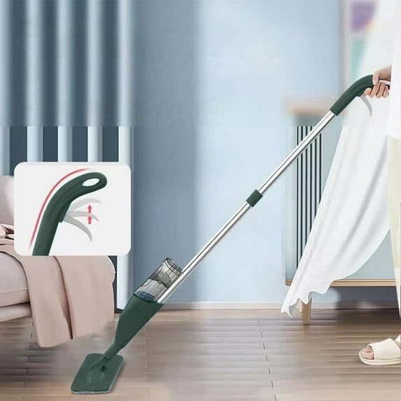 Spray Mops for Floor Cleaning Microfiber Mops, Wet Mops, Dry Mops, Home Or Business Mops with 1 Washable Pads And Reusable Bottles Save 50% off