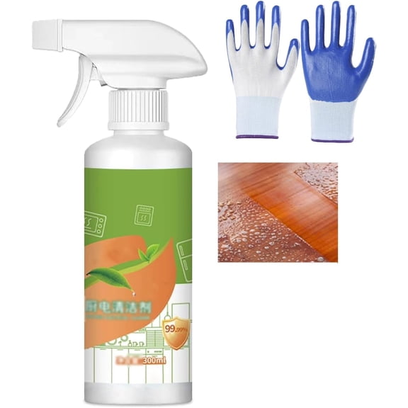 Spray Multi-Purpose Cleaner, Natural Formula Kitchen Degreaser for Appliances, Gentle Household Cleaning Spray for Stove Oven Range Hood