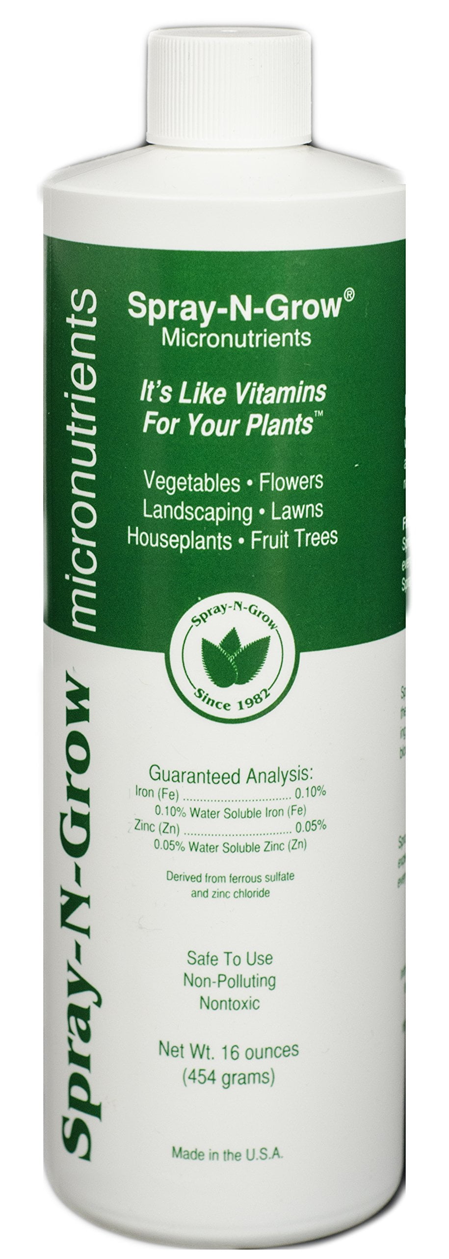 SprayNGrow SNG16 Micronutrients, 16Ounce