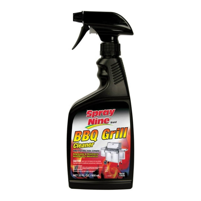 Spray Nine 15650 Barbeque Grill Cleaner, 22 oz.