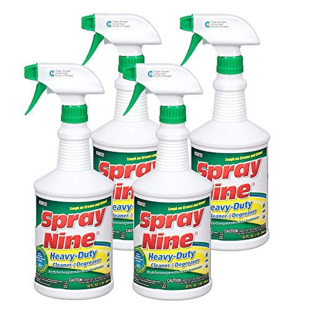 Spray Nine 26832 Heavy Duty Cleaner/Degreaser and Disinfectant, 32 oz