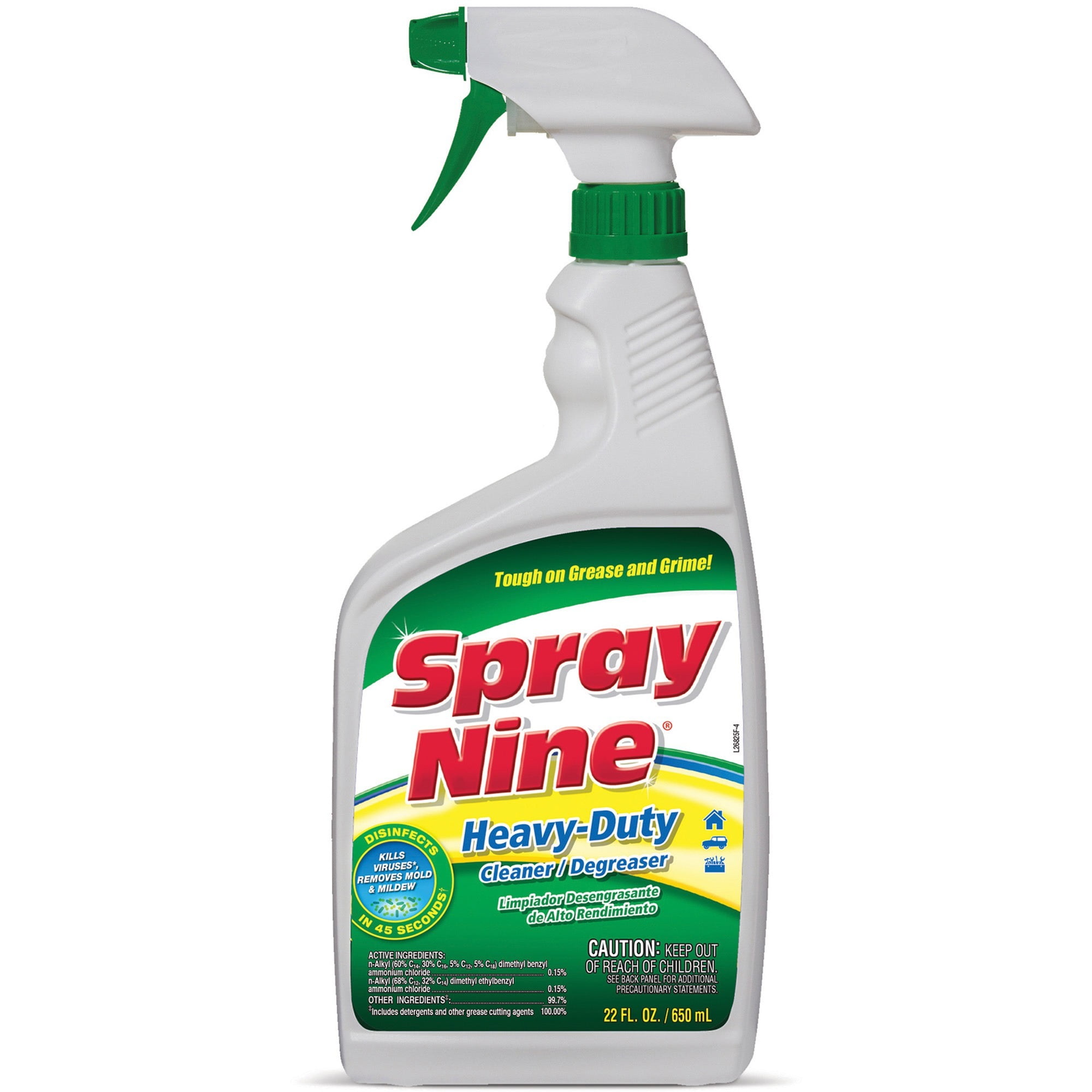  Method Heavy Duty Degreaser, Lemongrass Scent, Oven Cleaner & Stove  Top Cleaner, 28 Oz Spray Bottles (Pack of 8) : Health & Household