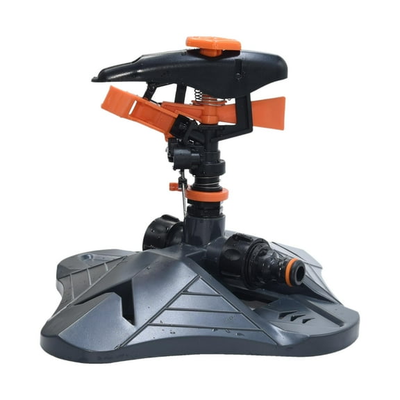 Spray Nozzle, Garden Hose Sprinkler, Watering Grass Lawn Tool Adjustable Automatic Rotating Lawn Sprinkler, Lawn Water Sprinkler