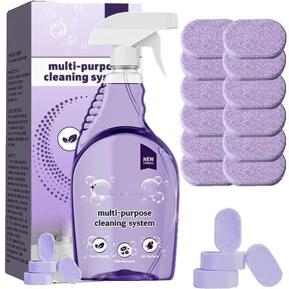 Spray Oven Cleaner & All-Purpose Cleaner, Multi-purpose Cleaning System, Cleaner for Instant Stain Removal
