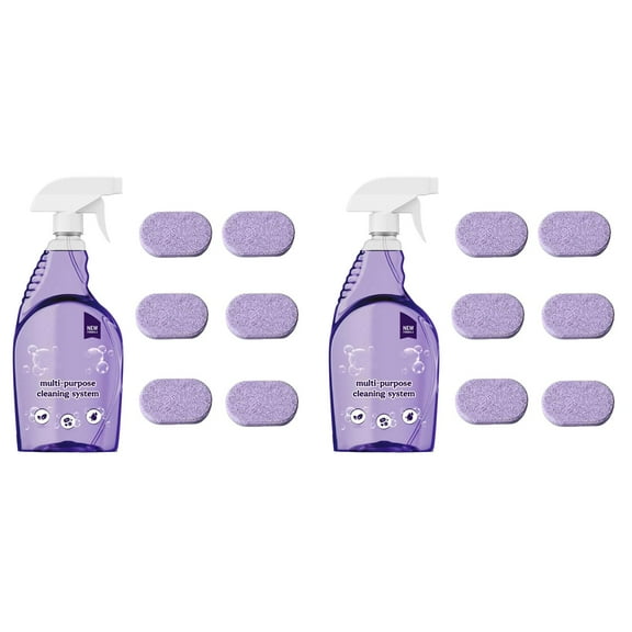 Spray Oven Cleaner, Spray Cleaner for Oven for Home,Kitchen,Bathroom, Spray Cleaner Tablets and Spray Bottle,Cleaner with Concentrated Cleaning Tablets Suitable for Various Home Scenario 1/2/3/4PCS