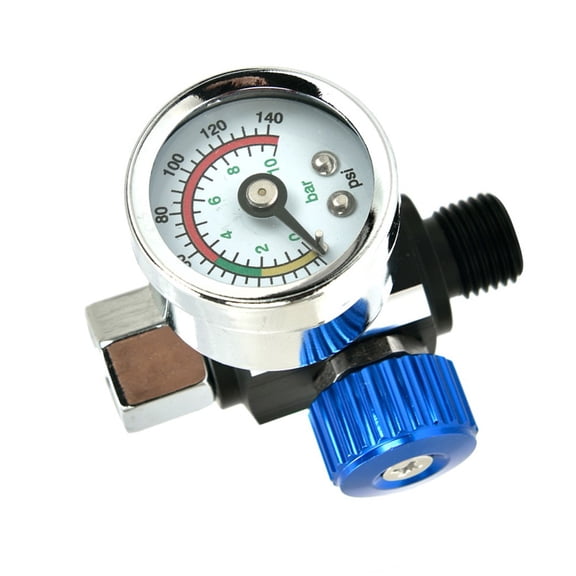 Spray Paint Air Pressure Regulator Pressure Gauge High Flow Air Pressure Regulator With Gauge For Precision Control For Spray