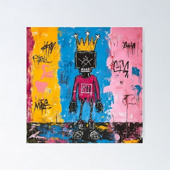 Spray Paint, Graffiti, Hip Hop Poster Wall Art, Modern Wall Decor For Living Room Bedroom, 24x24 UNFRAMED