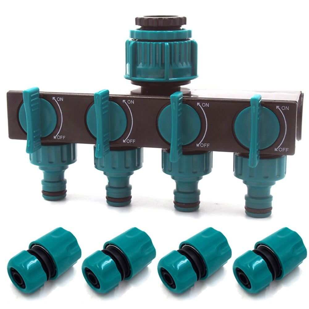 Spray Quick Connect FourWay Faucet Water Separator Wholesale Garden