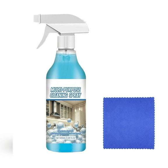 Spray Splash Cleaner, Stove Splash Foam Spray Cleaner, Multipurpose Handheld Kitchen Degreaser for Stoves, Ovens, Kitchenware (1pcs)