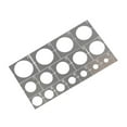 thumbnail image 1 of Spray Stencil Template Circle Stencil Vehicle Wheel Metal Design for Modern Armored Car Model Building, 1 of 9