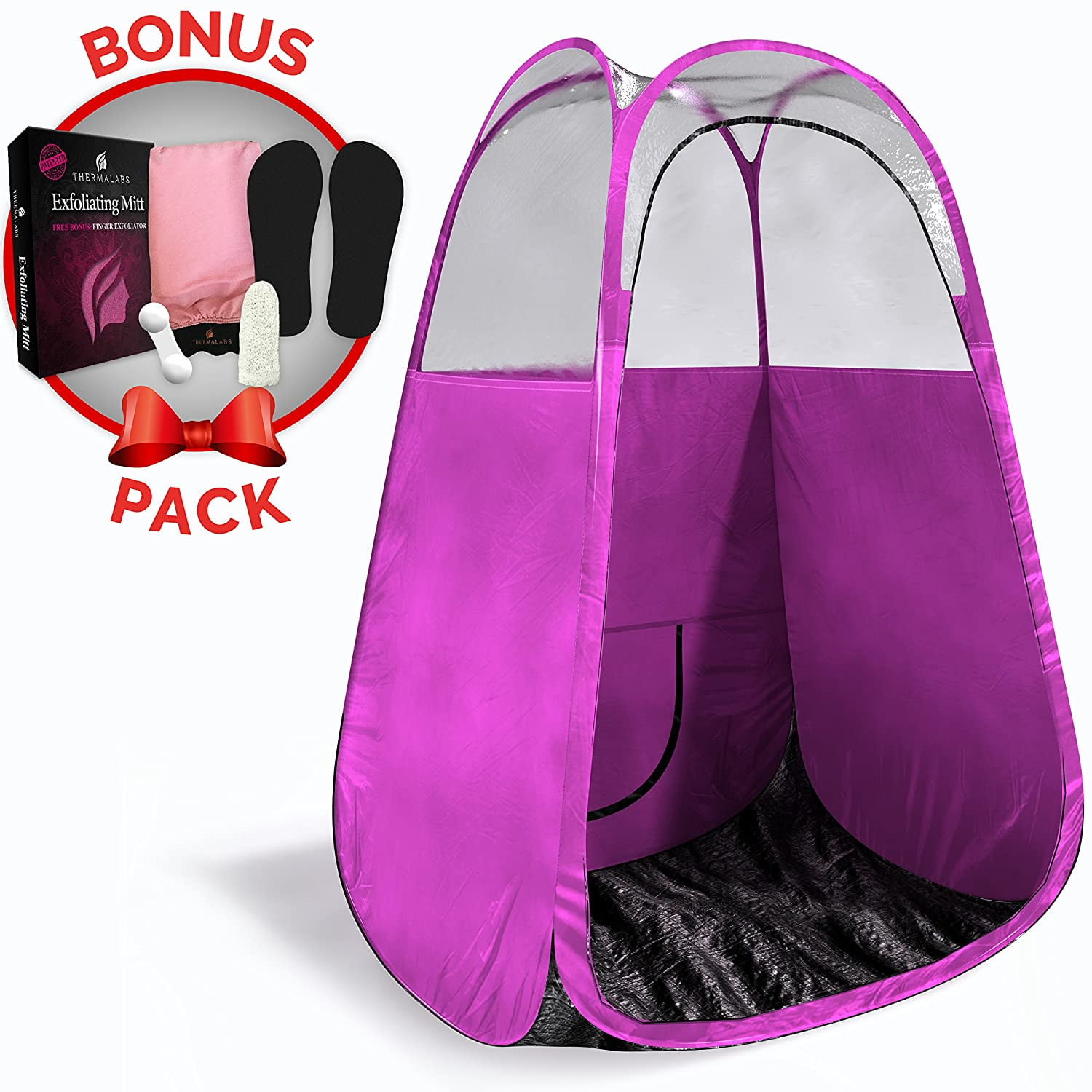 Pink spray tan tent discount