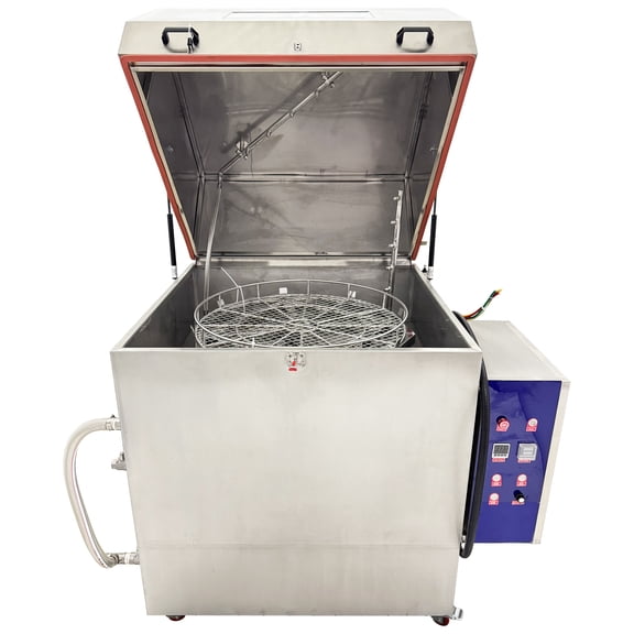 Spray Wash Cabinet Part Washer Rotary Spraying Cleaning Machine 220V 3-Phase 31.5*19in 551lbs Load