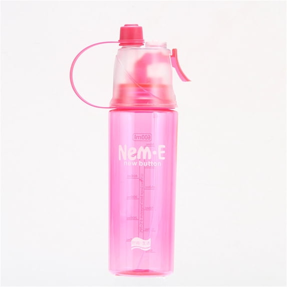 Spray Water Bottle For Drinking Sports Water Bottle Cycling 600ml For Cycling Running Mountaineering Hiking Gym Climbing,Glass Water Bottle