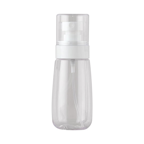 Spray Water Bottle Hair Mister, Fine Mist Stylist Sprayers Empty Small Misting Spritzer, Perfume Atomizer with Pump Clear Containers 80Ml