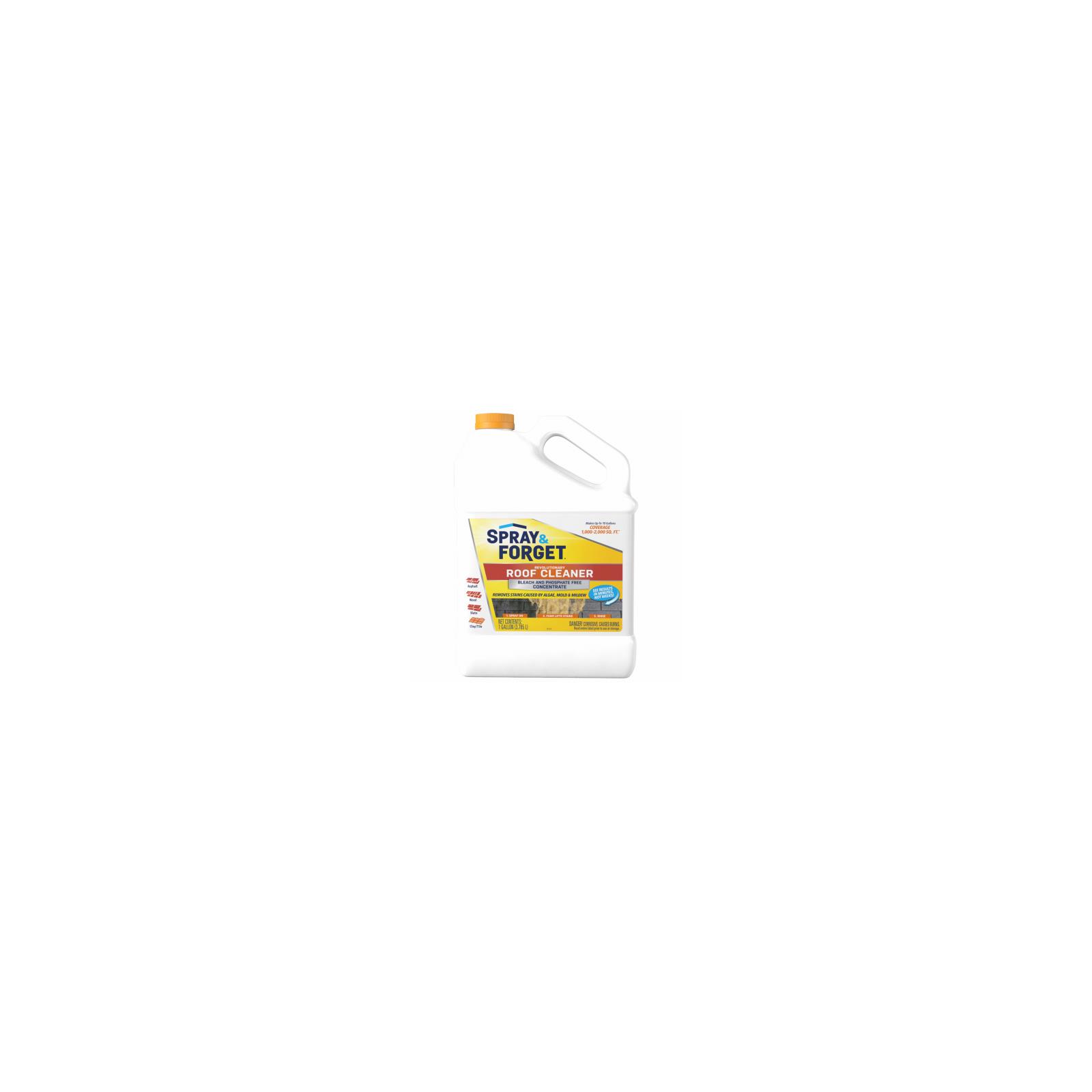 Spray & SFRCG04 Concentrated Roof & Exterior Surface Cleaner, 1 Gallon