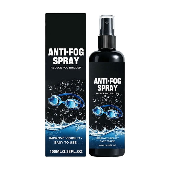 Spray for Swim Goggles Glasses Mirrors and Lenses 100ML Long-Lasting Defogger for Swimming Diving Skiing and Daily Use