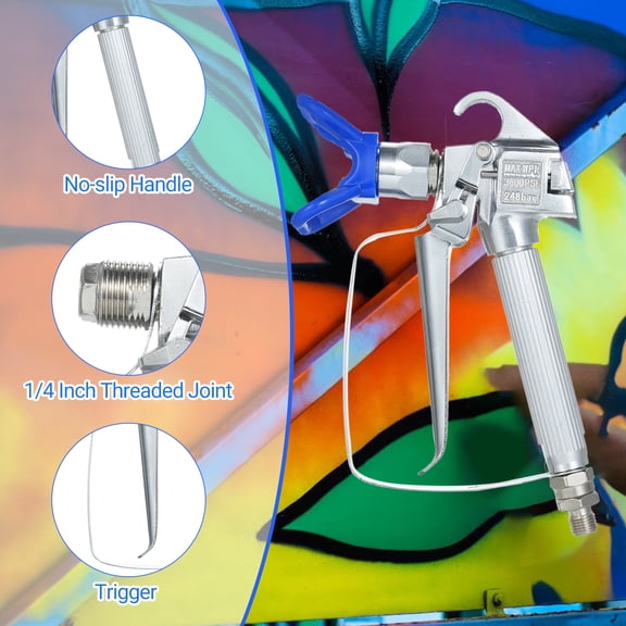 Spray machine nozzle kit,Nozzle Tips 6 Sprayer Spray Tips Nozzles Set Spray Tips Airless With 2pcs Nozzle Pieces With 2pcs Sprayer Nozzle Tips Airless Paint Pressure 6 Pieces With Twirltide