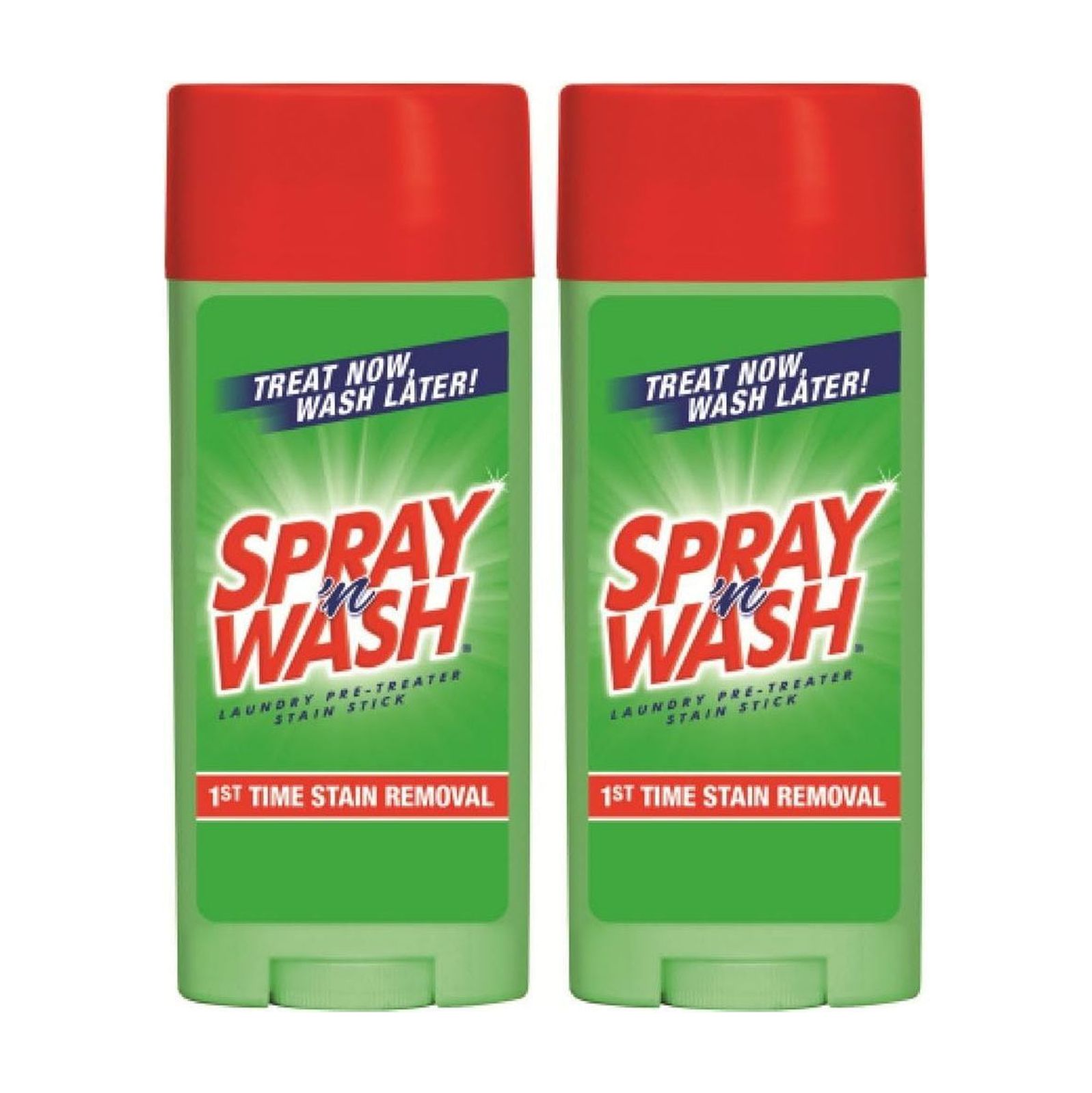 Spray 'n Wash Laundry Stain Removal PreTreater Stain Stick (Pack of 2