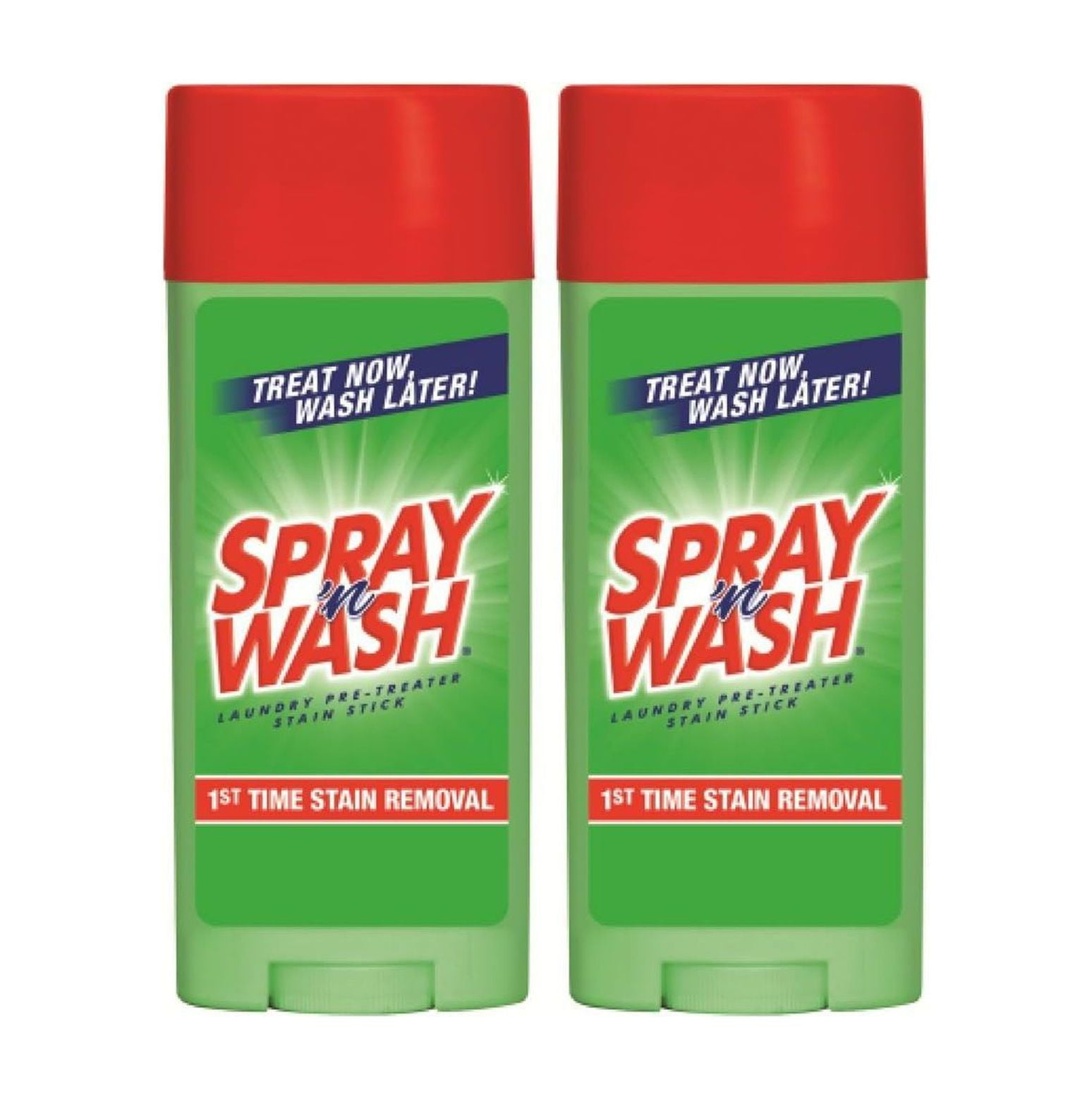 Spray 'n Wash Laundry Stain Removal PreTreater Stain Stick (Pack of 2)