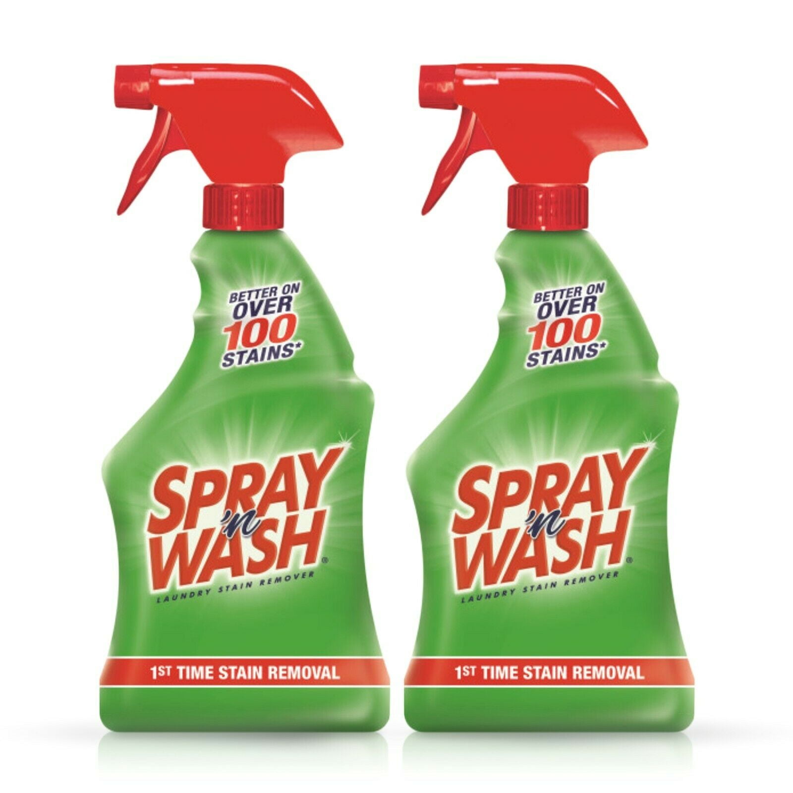 Spray 'n Wash Pre-Treat Laundry Stain Remover, 22 fl oz Bottle (Pack of 2)
