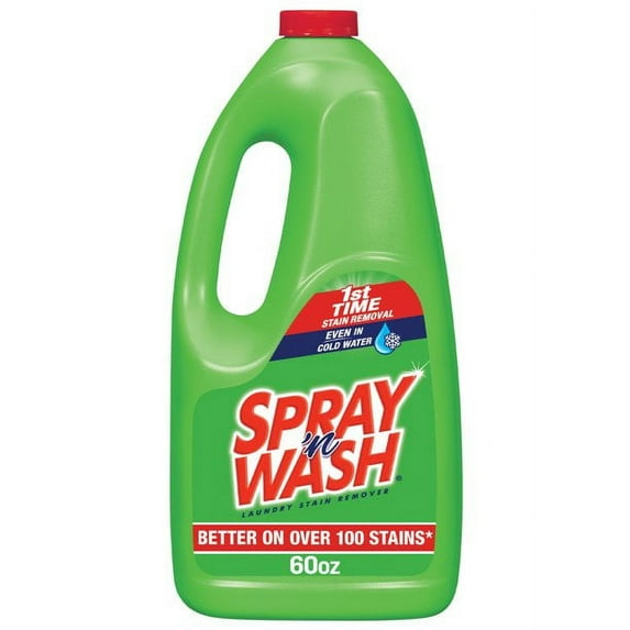 Spray 'n Wash Pre-Treat Laundry Stain Remover, Refill 60 oz (Pack of 6)