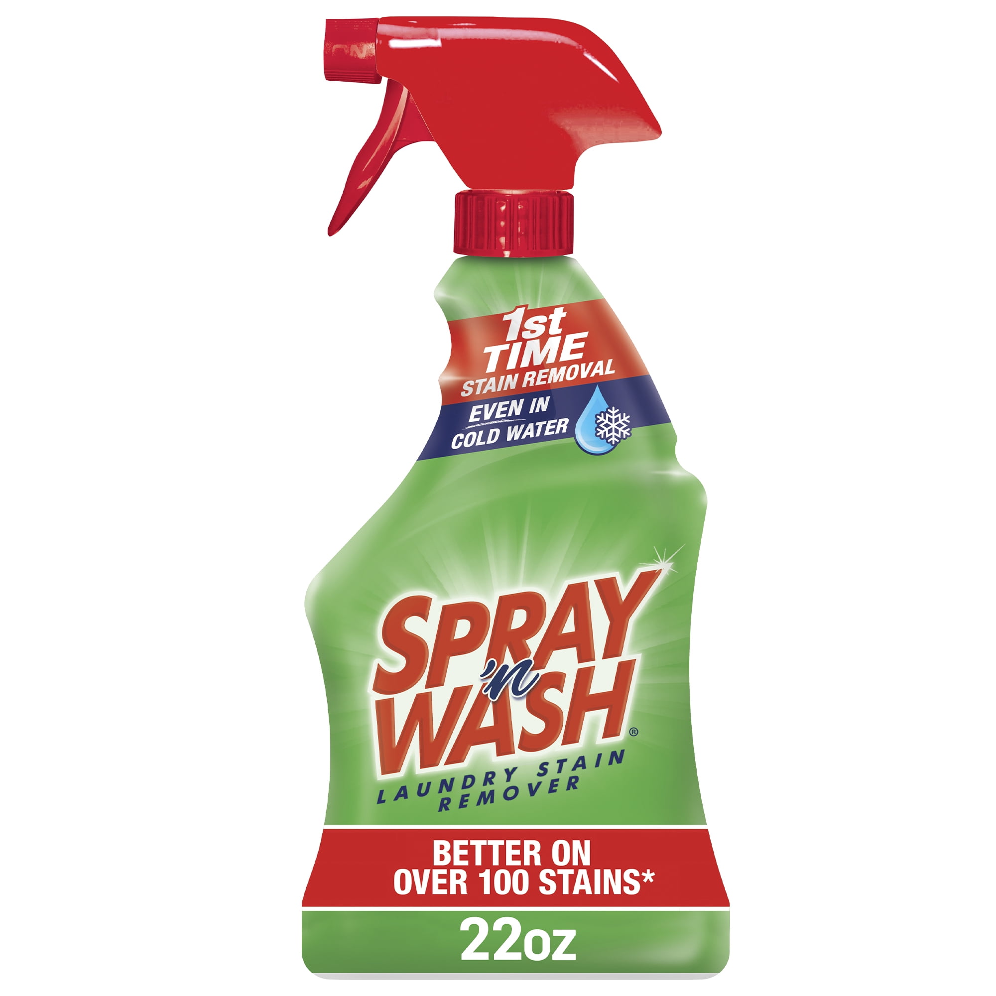 Spray 'N Wash Pre-Treat Laundry Stain Remover Spray, 22oz, Stain Remover &  Softener