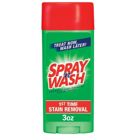 Spray 'n Wash Pre-Treat Laundry Stain Stick, 3oz Stick