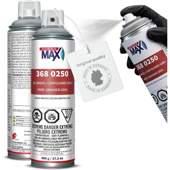 SprayMax 1K Gravel Chipguard Gray 17.1 oz