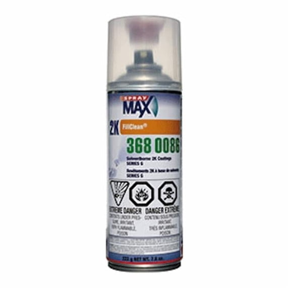 SprayMax SPM-3680086 2K Empty FillClean Aerosol Can