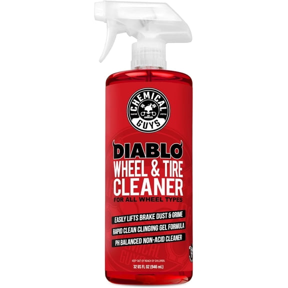 Sprayable Diablo Wheel Cleaner (Safe on All Wheel & Rim Finishes), Great for Cars, Trucks, SUVs, Motorcycles, RVs & More, 32 fl oz