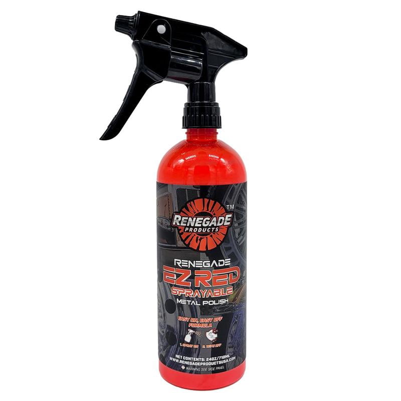Sprayable Metal Polish 24oz – Quick Detail Spray for Aluminum, Wheels, Diamond Plate & Stainless Steel