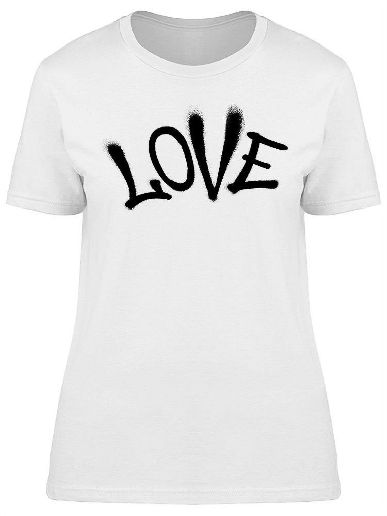 Iscreamcolour Graffiti Letters T-shirt Girly Fashion